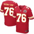 Mens Nike Kansas City Chiefs #76 Laurent Duvernay-Tardif Elite Red Team Color NFL Jersey