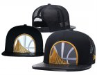 Warriors Team Logo Black Reflective Adjustable Hat GS