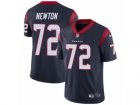 Mens Nike Houston Texans #72 Derek Newton Vapor Untouchable Limited Navy Blue Team Color NFL Jersey