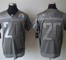 Nike Raiders #20 Darren McFadden Grey With Hall of Fame 50th Patch NFL Elite Jersey