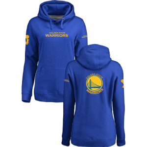 Golden State Warriors 2017 NBA Champions Royal Womens Pullover Hoodie3