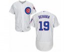 Mens Majestic Chicago Cubs #19 Koji Uehara White Home Flexbase Authentic Collection MLB Jersey