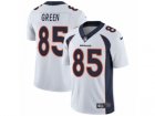 Mens Nike Denver Broncos #85 Virgil Green Vapor Untouchable Limited White NFL Jersey