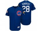 Mens Chicago Cubs #28 Kyle Hendricks 2017 Spring Training Flex Base Authentic Collection Stitched Baseball Jersey
