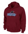 Carolina Panthers Authentic Logo Pullover Hoodie RED