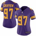 Women's Nike Minnesota Vikings #97 Everson Griffen Limited Purple Rush NFL Jersey
