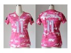 Nike women jerseys arizona cardinals #11 larry fitzgerald pink[fashion camo]