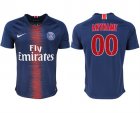 2018-19 Paris Saint-Germain Customized Home Thailand Soccer Jersey