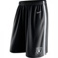 Mens Oakland Raiders Black Epic Team Logo Shorts