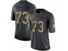 Mens Nike Oakland Raiders #73 Marshall Newhouse Limited Black 2016 Salute to Service NFL Jersey