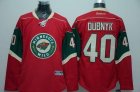 Minnesota Wild #40 Devan Dubnyk Red Stitched NHL Jersey