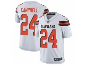 Nike Cleveland Browns #24 Ibraheim Campbell Vapor Untouchable Limited White NFL Jersey