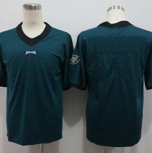 Nike Eagles Blank Green Vapor Untouchable Limited Jersey