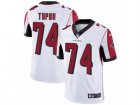 Womens Nike Atlanta Falcons #74 Tani Tupou White Vapor Untouchable Limited Player NFL Jersey