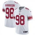 Nike Giants #98 Damon Harrison White Vapor Untouchable Limited Jersey