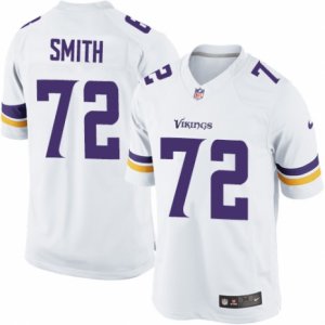 Men\'s Nike Minnesota Vikings #72 Andre Smith Limited White NFL Jersey