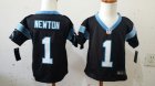 Nike Kids Carolina Panthers #1 Cam Newton black jerseys