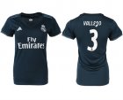 2018-19 Real Madrid 3 VALLEGO Away Women Soccer Jersey
