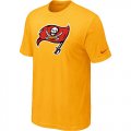 Nike Tampa Bay Buccaneers Sideline Legend Authentic Logo T-Shirt Yellow