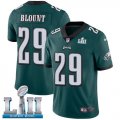 Youth Nike Eagles #29 LeGarrette Blount Green 2018 Super Bowl LII Vapor Untouchable Player Limited Jersey
