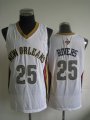 New Orleans Pelicans #25 rivers white