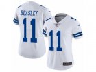 Women Nike Dallas Cowboys #11 Cole Beasley Vapor Untouchable Limited White NFL Jersey