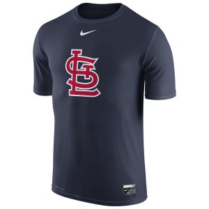 MLB Men\'s St. Louis Cardinals Nike Authentic Collection Legend T-Shirt - Navy