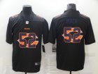 Mens Chicago Bears #52 Khalil Mack Black Shadow Logo Limited Stitched