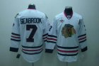 2010 stanley cup champions blackhawks #7 seabrook white