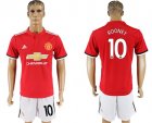 2017-18 Manchester United 10 ROONEY Home Soccer Jersey