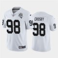 Nike Raiders #98 Maxx Crosby White 2020 Inaugural Season Vapor Untouchable Limited