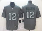Nike Packers #12 Aaron Rodgers Gray Camo Vapor Untouchable Limited Jersey