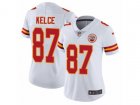 Women Nike Kansas City Chiefs #87 Travis Kelce Vapor Untouchable Limited White NFL Jersey