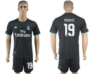 2017-18 Real Madrid 19 MODRIC Away Soccer Jersey