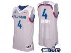 2017 All-Star Eastern Conference Boston Celtics #4 Isaiah Thomas Gray Stitched NBA Jersey