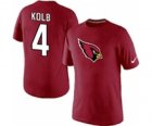 Nike Kevin Kolb Arizona Cardinals #4 Name & Number T-Shirt - Cardinal