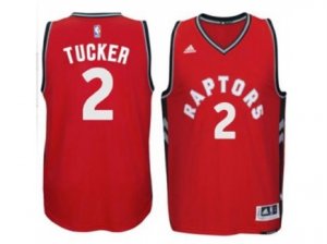 Mens Toronto Raptors #2 P. J. Tucker adidas Red Player Swingman Road Jersey