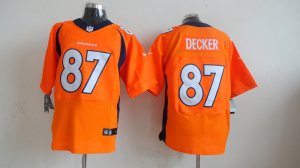 Nike NFL Denver Broncos #87 Eric Decker orange Jerseys(Elite)