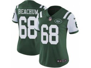 Women Nike New York Jets #68 Kelvin Beachum Vapor Untouchable Limited Green Team Color NFL Jersey
