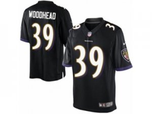 Mens Nike Baltimore Ravens #39 Danny Woodhead Limited Black Alternate NFL Jersey