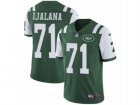 Mens Nike New York Jets #71 Ben Ijalana Vapor Untouchable Limited Green Team Color NFL Jersey