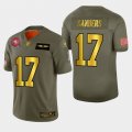 Nike 49ers #17 Emmanuel Sanders 2019 Olive Gold Salute To Service 100th Season Limited Jersey