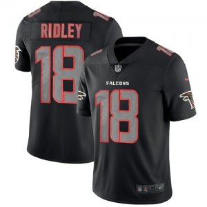 Nike Falcons #18 Calvin Ridley Black Impact Rush Limited Jersey
