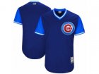 Chicago Cubs Majestic Navy 2017 Players Weekend Authentic Blank Jersey