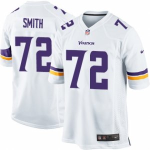 Men\'s Nike Minnesota Vikings #72 Andre Smith Game White NFL Jersey