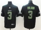 Nike Seahawks #3 Russell Wilson Black Impact Limited Jersey