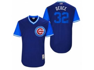 2017 Little League World Series Cubs Brian Duensing #32 Deuce Royal Jersey