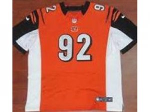 Nike NFL Cincinnati Bengals #92 James Harrison Orange Jerseys(Elite)
