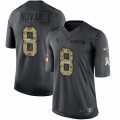 Mens Nike Houston Texans #8 Nick Novak Limited Black 2016 Salute to Service NFL Jersey
