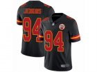 Nike Kansas City Chiefs #94 Jarvis Jenkins Limited Black Rush NFL Jersey